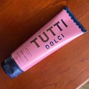 NWT Tutti Dolci Pink Peony Crème Body Cream